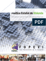 Politica Estatal de Vivienda Bolivia