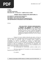 TRT 15 - Nulidade Falta Intimação Descontituição Hasta Pública