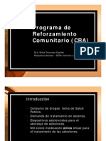 Programa de Reforzamiento Comunitario (CRA) Dra. Troncoso (Versión Visualización)