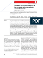 Effect of prior diet on consumption and digestion of prey and non-prey food by adults of the generalist predator Coleomegilla maculata