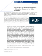 Complementarity of statistical treatments to reconstruct worldwide routes of invasion