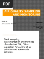 Air Quality Monitoring