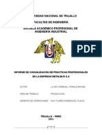 Informe de Convalidación 