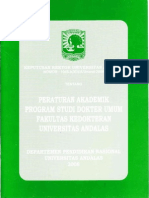 Peraturan Akademik Program Studi Dokter Umum FK Unand