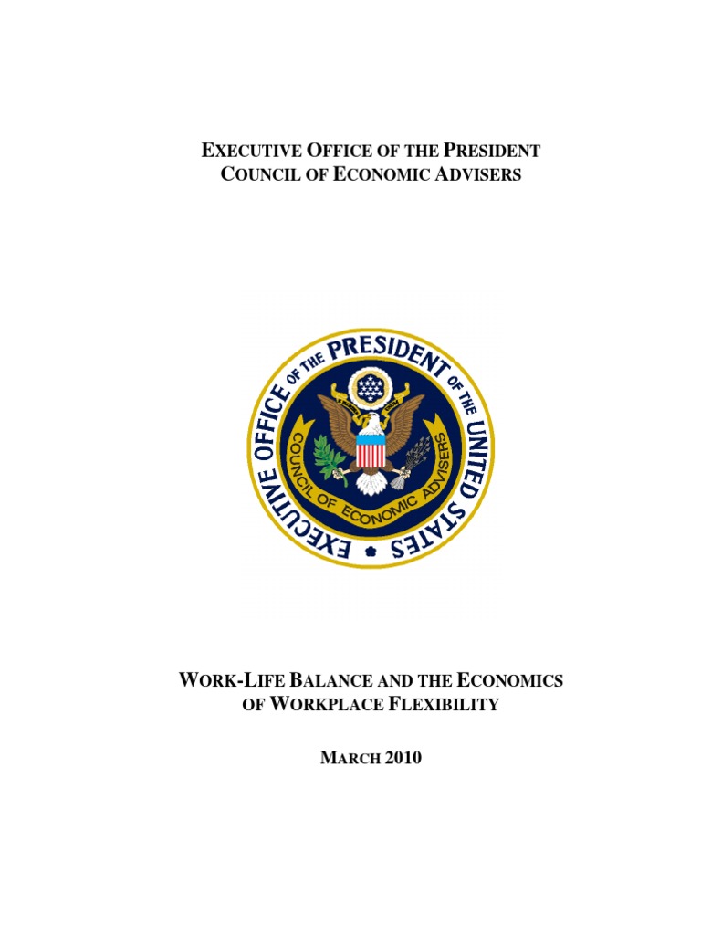 U.S. President's Study of American Work-Life Balance (March 2010) | PDF ...