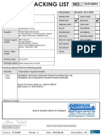 Packing List 11 - 11 - 2015 Libramont Pump Housing PDF