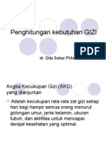 Penghitungan GIZI