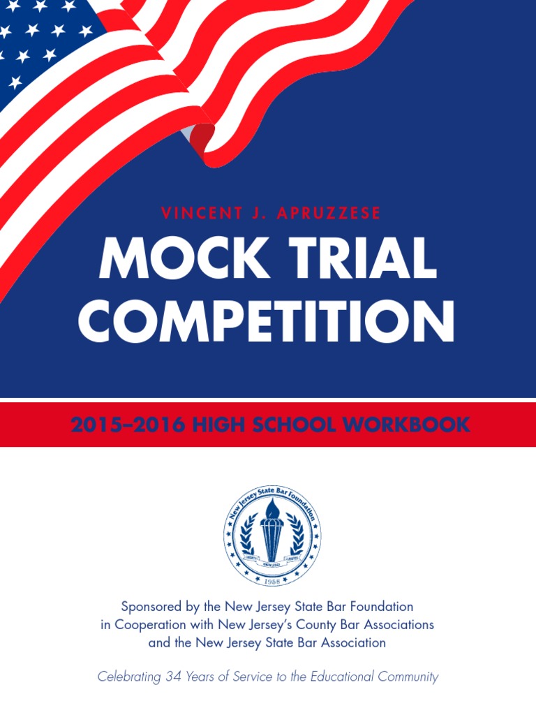 Mock Trial Case File 2015-2016 | PDF | Witness | Verdict