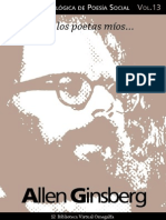 Cuaderno de Poesia Critica n° 13 - Allen Ginsberg