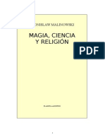 Malinowsky, Bronislaw - Magia Ciencia y Religion[Rtf]