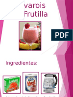 Bavarois de Frutilla