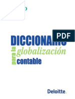 Diccionario para La Globalizacion Contable
