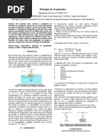 relatorio principio de arquimedes
