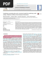 Combining Accounting Data and a Structural Model for Predicting Credit Ratings Empirical Evidence From European Listed Firms 2015 Journal of Banking F