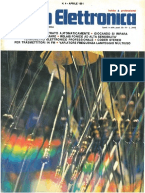 Radio Elettronica 1981 04 | PDF