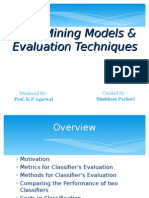 Datamining Models