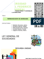 Reorganización de Sociedades Diapositivas