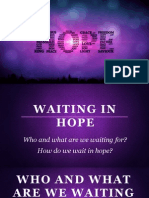 Advent - Waiting in Hope