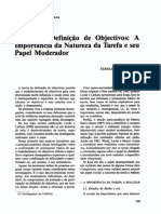 Teoria da Definição de Objectivos