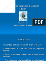 Logic Tree Approach Used in PSHA