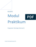 Modul Praktikum PTI B 2015