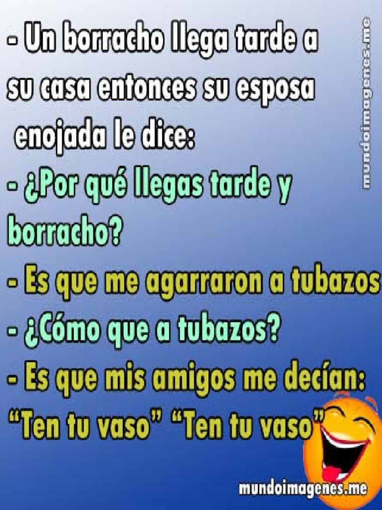 Chistes De Borrachos Cortos Muy Graciosos