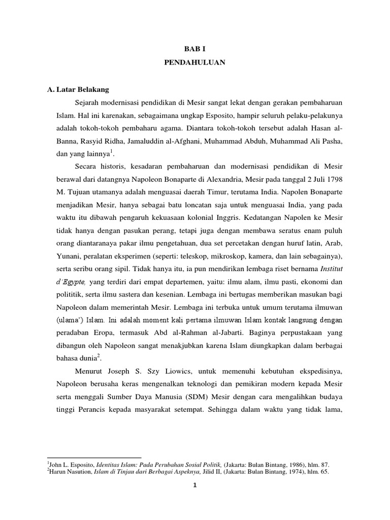 Sejarah Sosial Pendidikan Islam Di Mesir | PDF