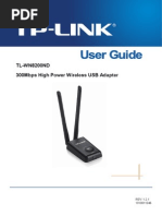 TL-WN8200ND 300Mbps High Power Wireless USB Adapter