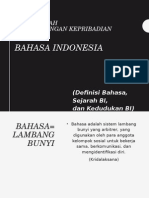 Sejarah Dan Perkembangan Bahasa Indonesia