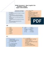 GRAMMAR BANK (Answers) - New English File (Student S Book) Upper Intermediate 1A