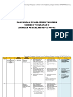 Pemetaan DSP Dan HSP Sains Tingkatan 3 2015 PDF