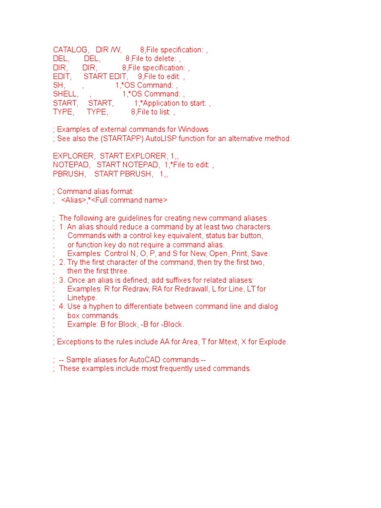 Atalhos Do Autocad Pdf Command Line Interface Auto Cad