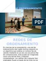 Presentación Redes de Ordenamiento Juegos