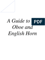 A Guide To The Oboe and English Horn