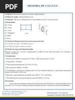 Memoria de Calculo Andaime