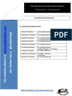 Monthly Parental Bulletin (Dec 2015)