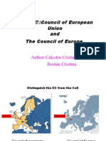 Theme::Council of European Union and The Council of Europe