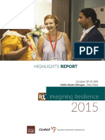 Re-Imagining Resilience 2015 Highlights Report