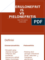 Glomerulonefritis vs Pielonefritis