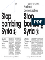 STW Syria Protest 12 December