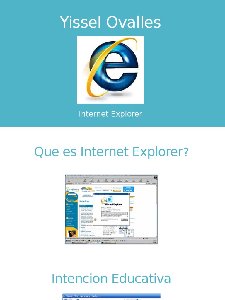 Internet Explorer Overview and Education | PDF
