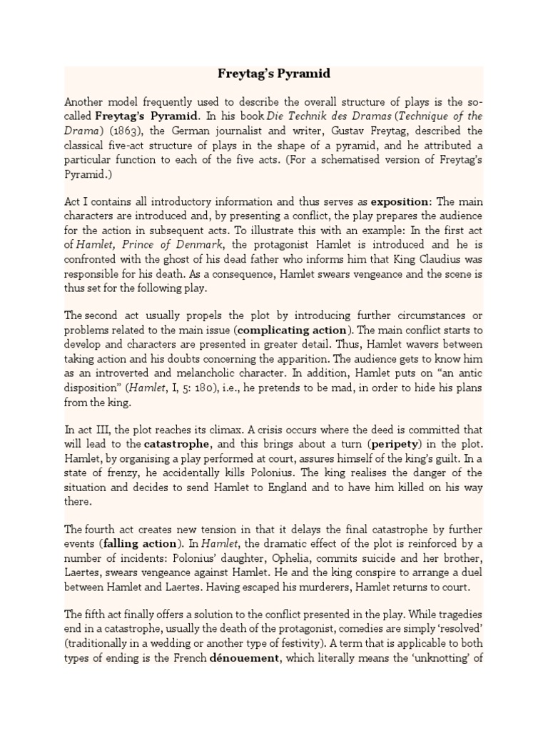 Dramatic Structure | PDF | Hamlet