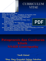 Patogenesis Dan Gambaran Klinik NSAID Gastropathy