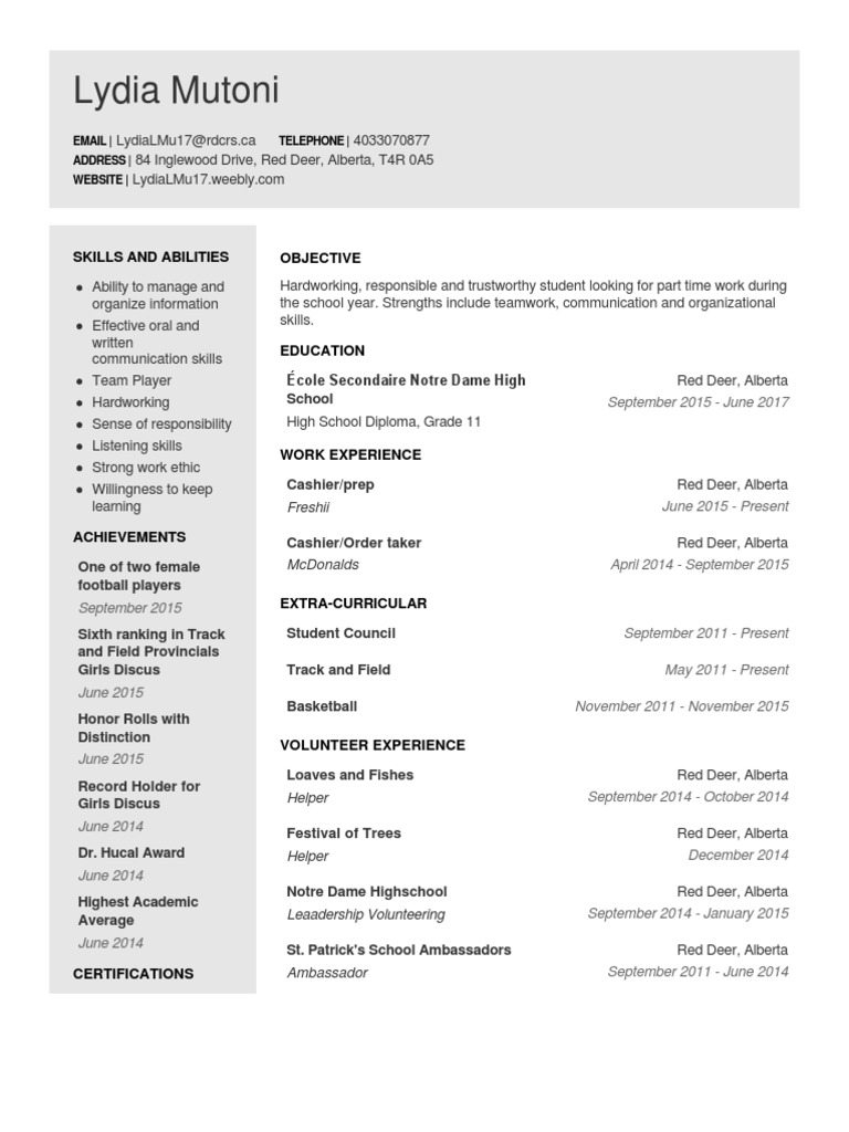 Lydia Mutoni's Resume and Achievements | PDF | Pedagogy | Teaching