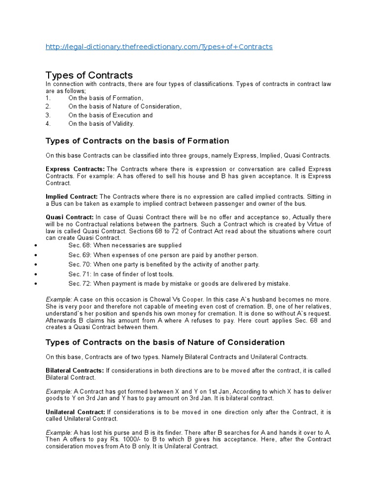 😎 Express contract example. Difference Between Express Contract and Implied Contract (with