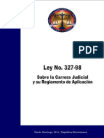 Ley 327-98 Sobre Carrera Judicial 2006