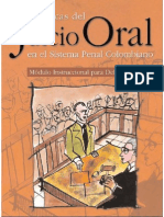 06.- Tecnicas del Juicio Oral en el sistema Penal Colombiano - Modulo Instruccional para Defensor.pdf