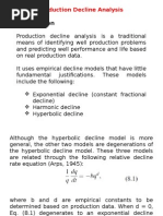 Production Decline Analysis