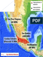 Campos Geotermicos en Mexico