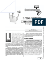 Chomsky, Noam (2001) El Terror Como Política Exterior de Estados Unidos, Conferencia en El Foro de Tecnología y Cultura Del Massachussets Institute of Technology